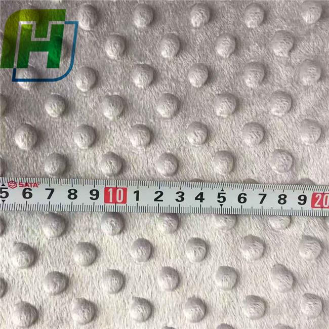 Light grey dimple fleece fabric (2)